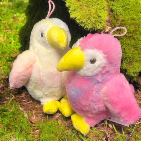 Case Pastel rainbow parrot 20cm/8" - NC