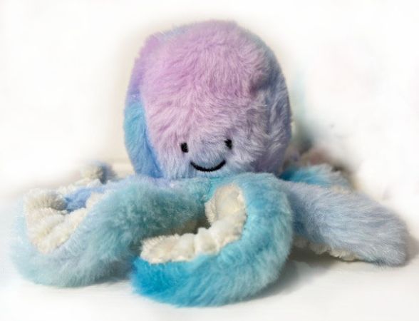 Pastel Tentacle octopus Size 2 (please read description for overall size)