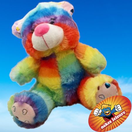 Rainbow bear 25cm/10"