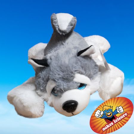 Lying down Husky 38cm/15"
