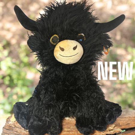 Highland Cow Black 60cm/24"