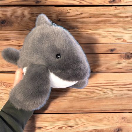 Fluffy Dolphin 25cm/10"