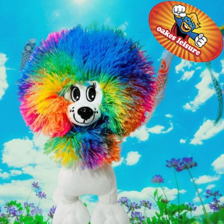 Colourful Poodle 25cm/10"