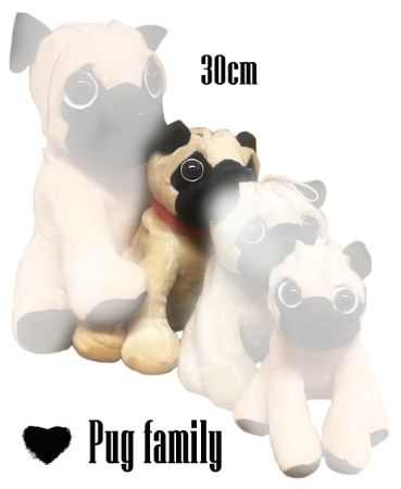 Large Pug Dog 30cm | 139-ST