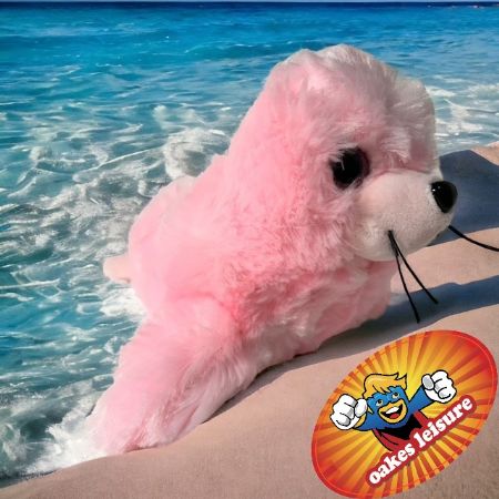 Fluffy seal toy 26cm/10"