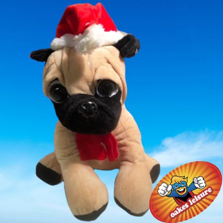 Case Christmas pug 30cm/12"(40) - NC